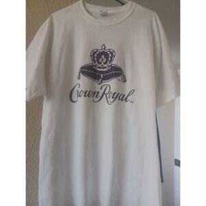 Crown Roy Whiskey WHITE T SHIRT Size XL